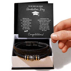To My Boy Graduation Dreams (Love You) – Bracelet